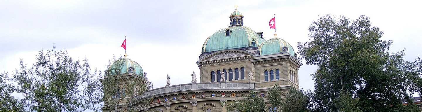 Das Bundeshaus in Bern.