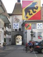 Der Zeitglockenturm in Wangen an der Aare.