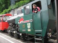 Die dampfbetriebene Brienz-Rothorn-Bahn.